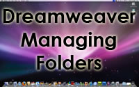 Managing Dreamweaver Folders